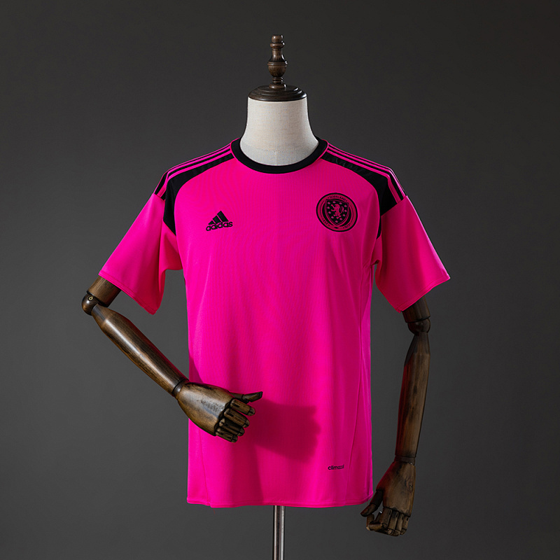 Camiseta retro de visitante de Escocia 16-17, tallas S-XXL
